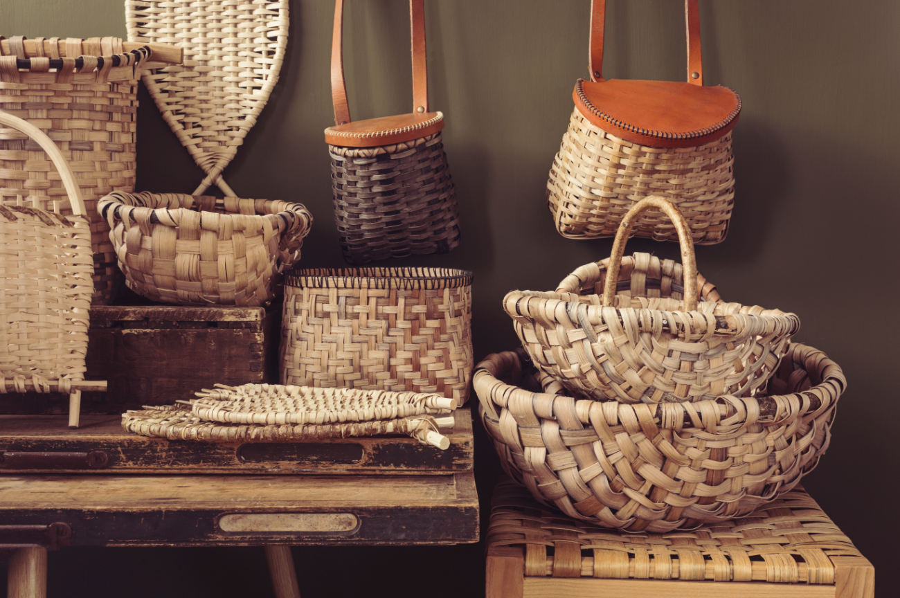 Traditional withy pot and spelk basket making - Reclaim Magazine