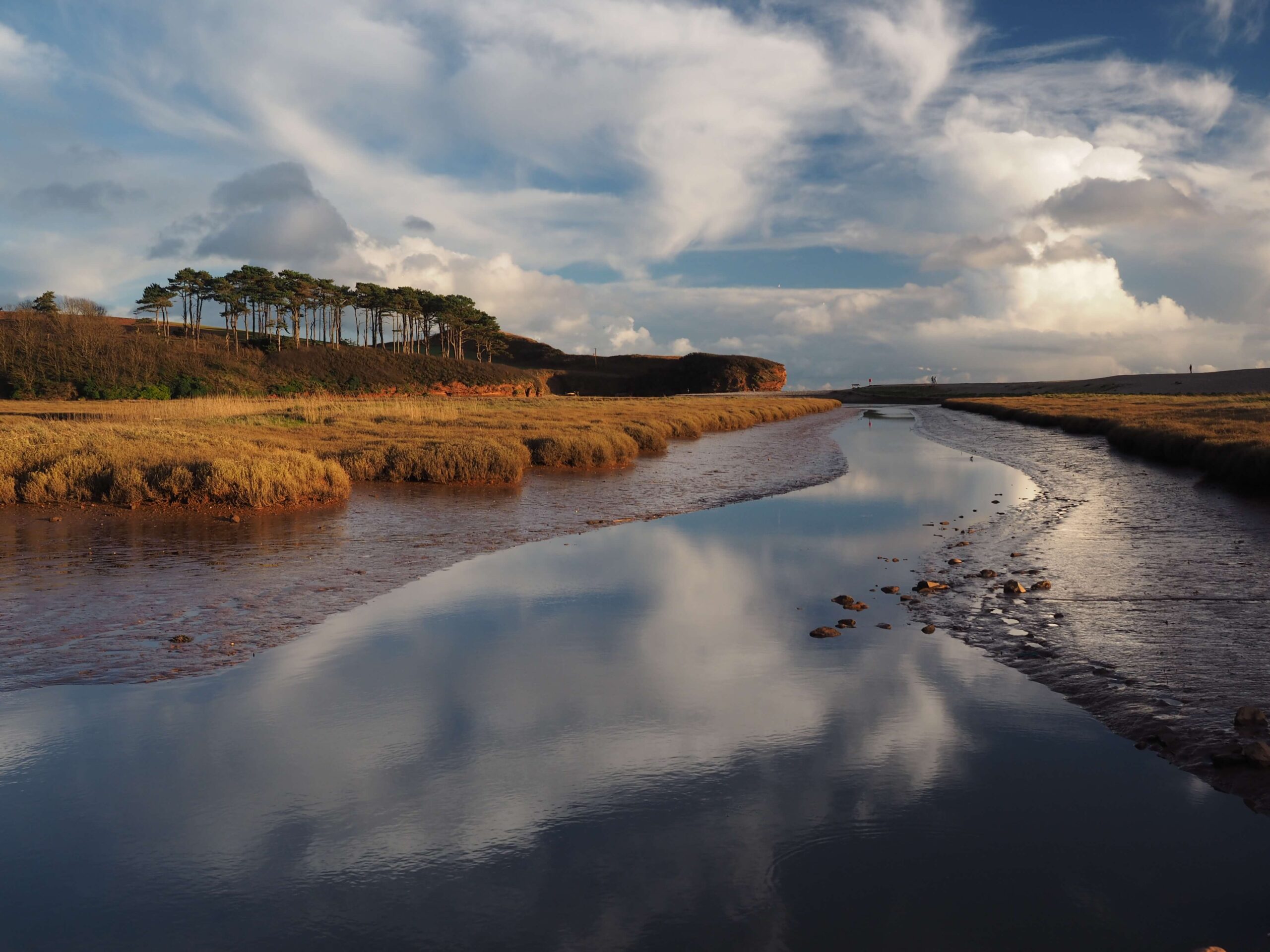 Otter Estuary at Budleigh Salterton © Colin Moore