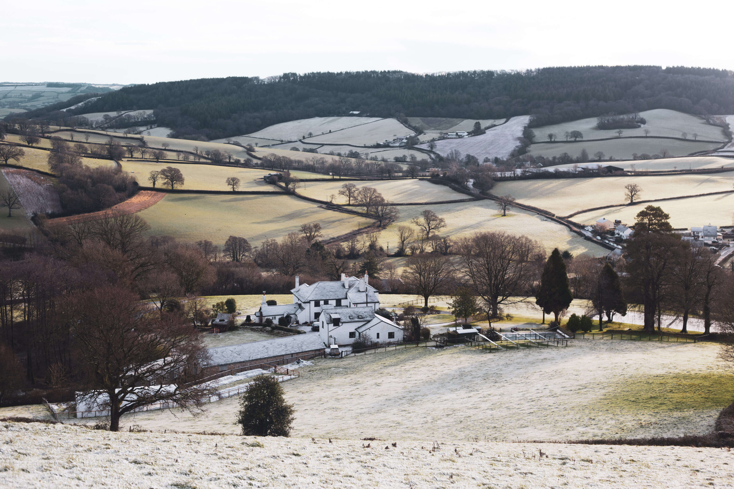 Glebe House, nestled in the Devon countryside © Glebe House