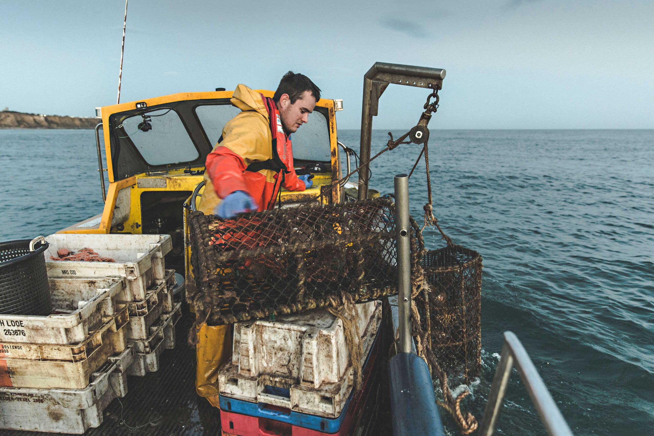 Cromer fisherman at work © Visit North Norfolk