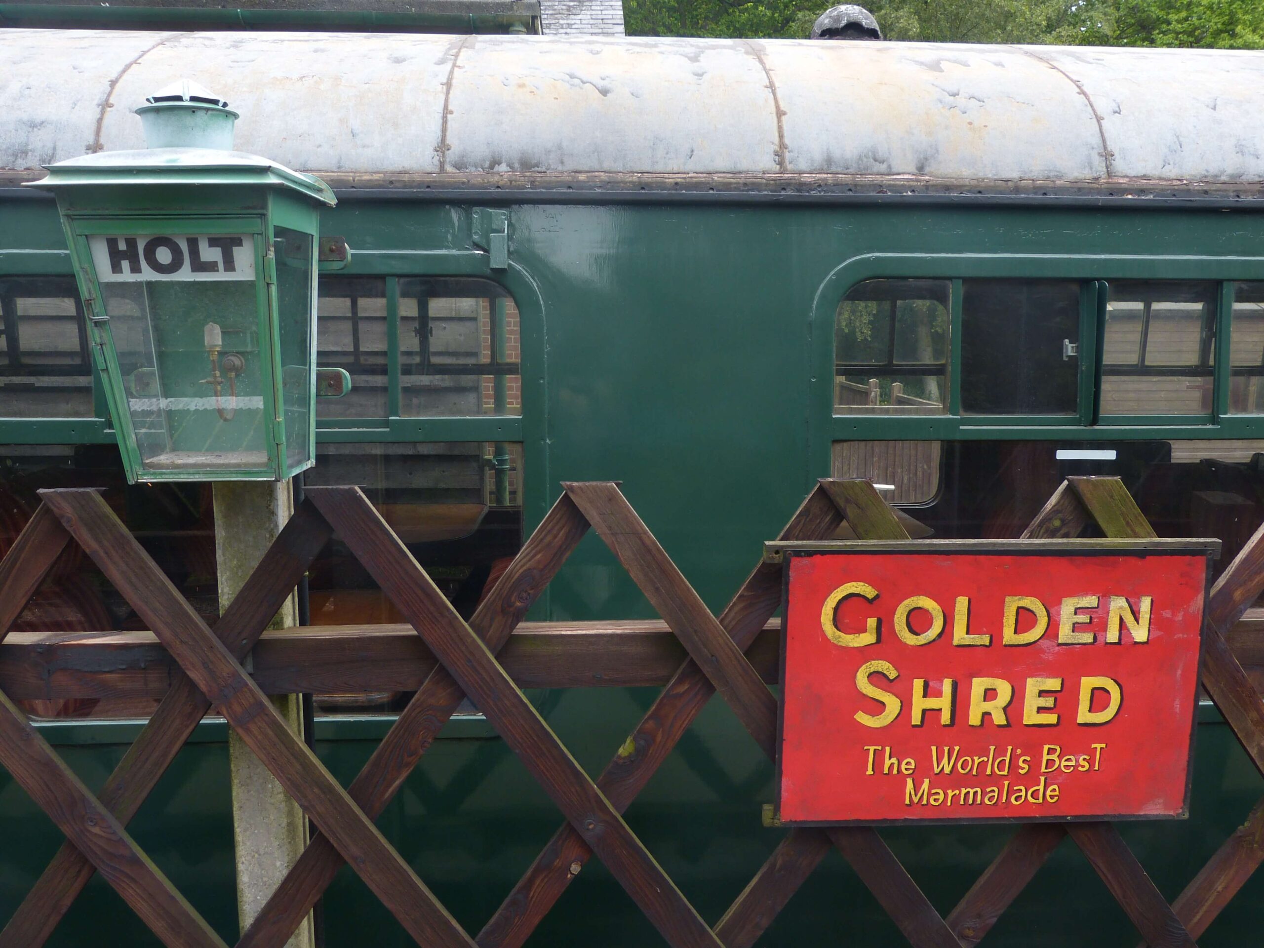 On the platform at the North Norfolk Steam Railway © Norman Miller 