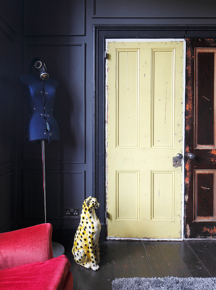 Reuse old doors and hardware to save on budget © James Balston