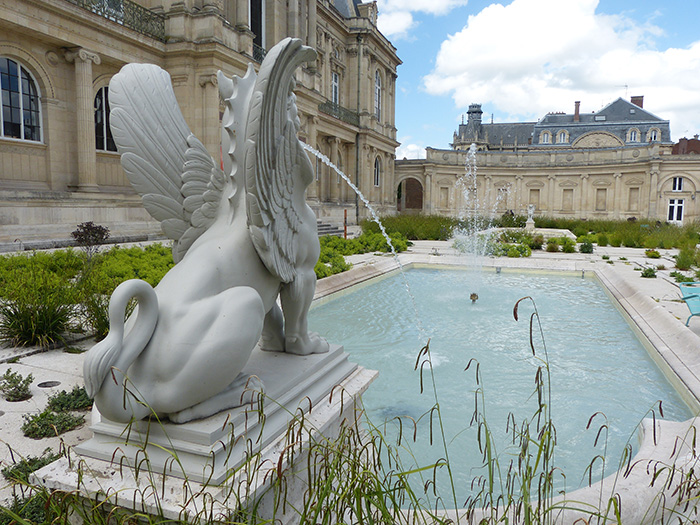 Gardens outside the Museum of Picardy © Norman Miller