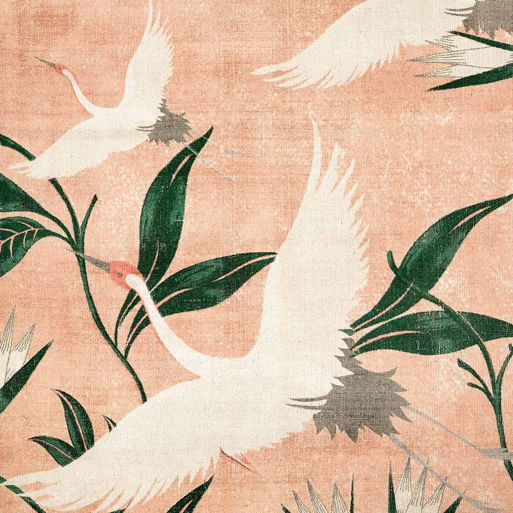 Crane rug by Atkin and Thyme