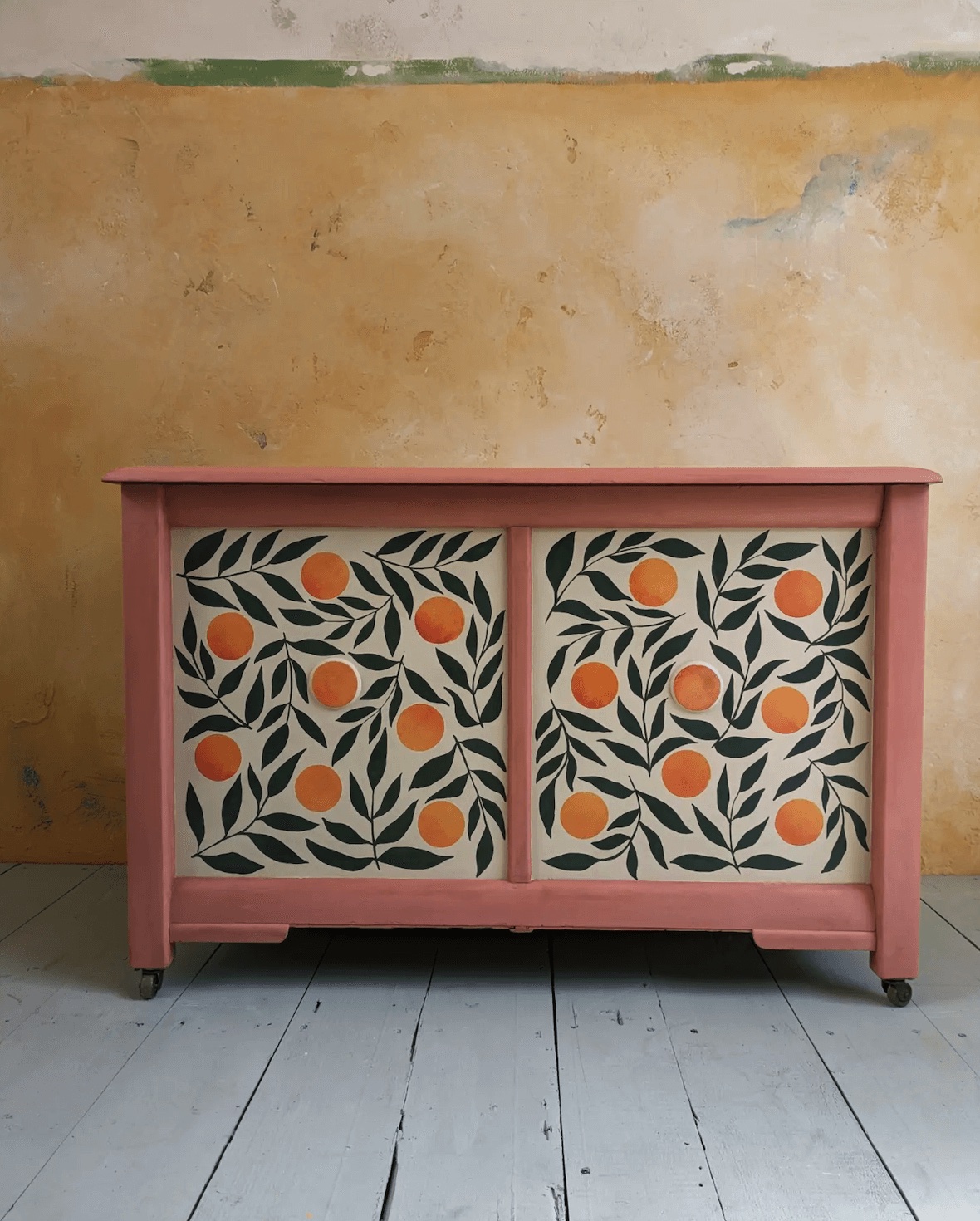 Upcycled pieces, such as this one by Emma Best Design, add personality