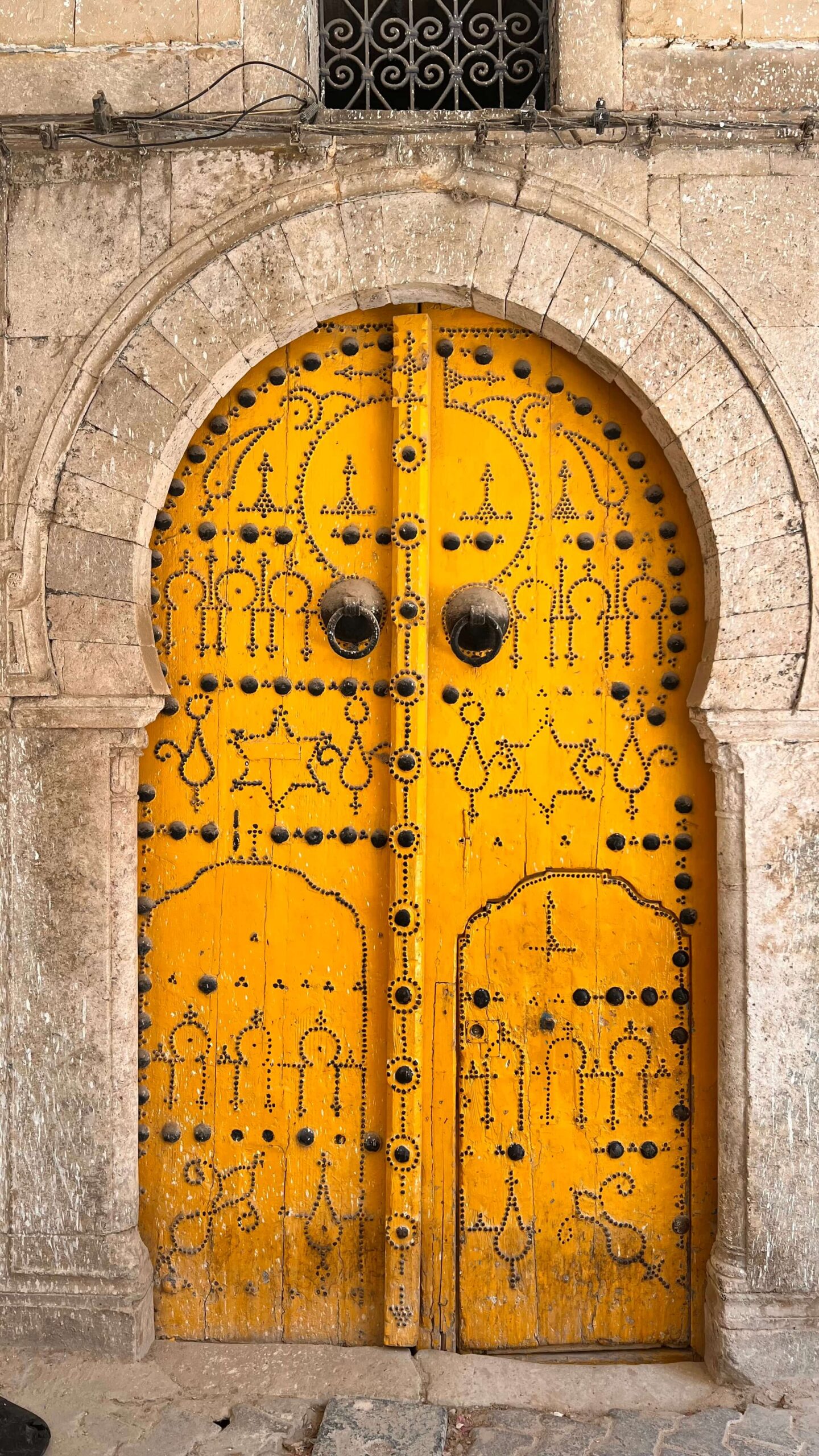 A Tunisian door that inspired Banjo